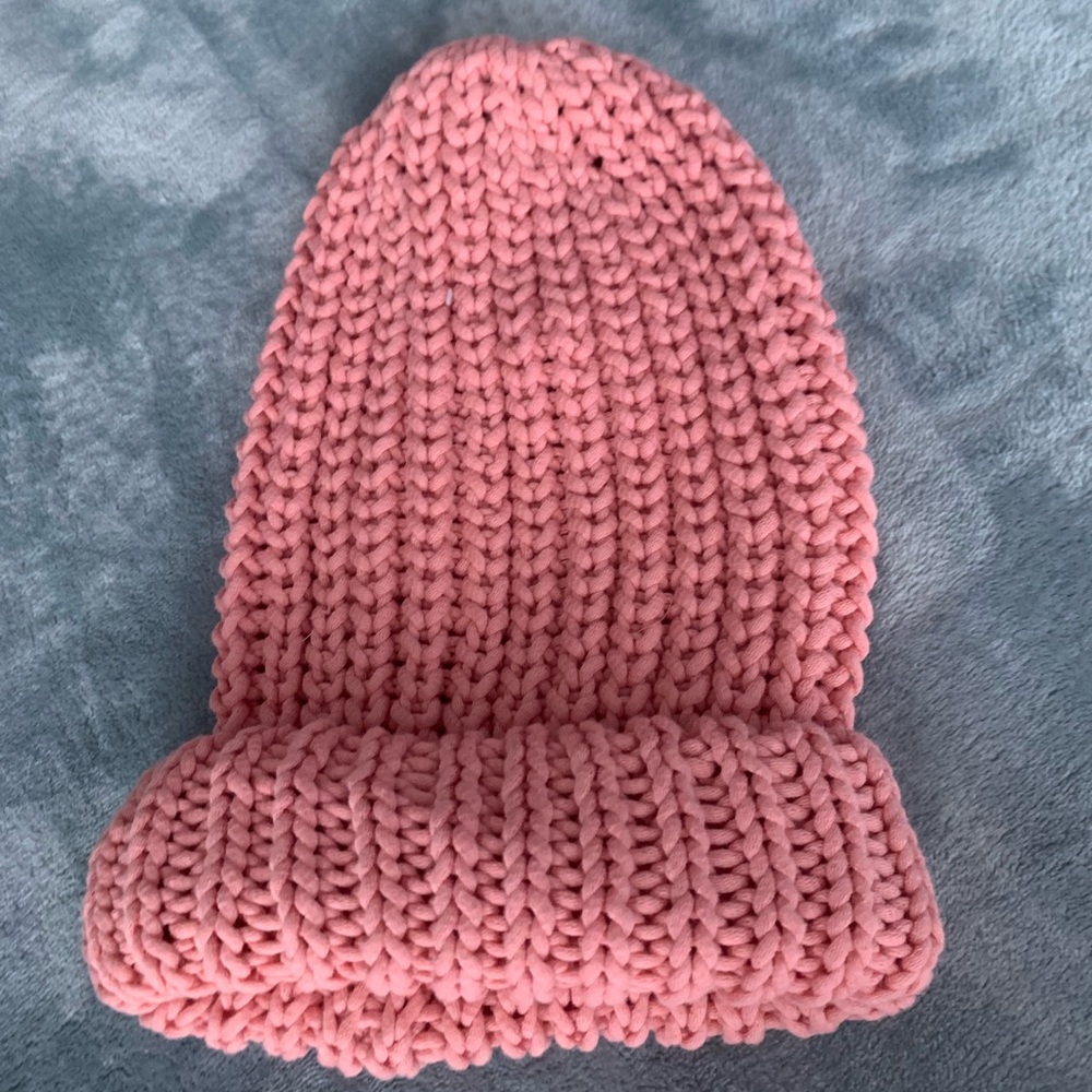 Pink AE beanie